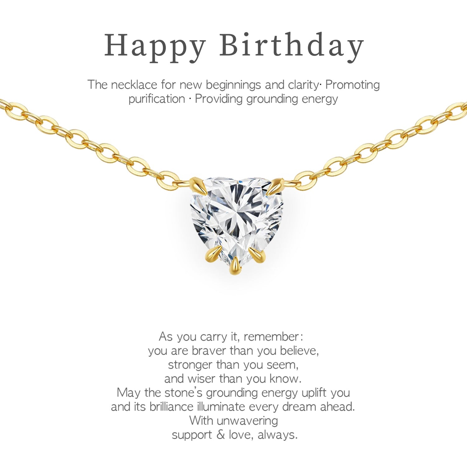 Cubic Zirconia Pendant Necklace