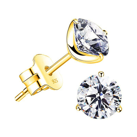 Cubic Zirconia Stud Earrings