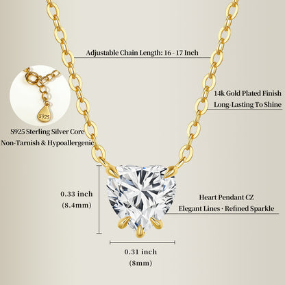 Heart Necklace for Women